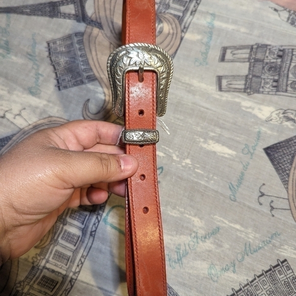 Another Line Inc belt rust colored-37 inches length - Picture 4 of 9